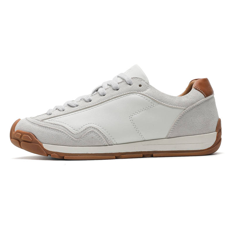 ZONEJOY Fabric Abrasion Resistant Lightweight Wear resistant And Lightweight Low top Casual Shoes Unisex White