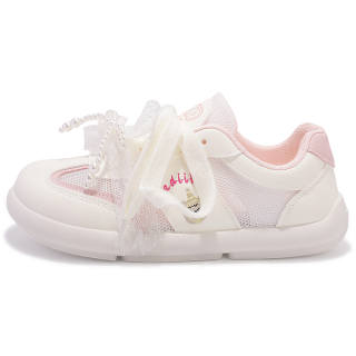 SNXR Slip Resistant Abrasion Resistant Slip Resistant Abrasion Resistant Low top Skateboard Shoes Women's White Pink