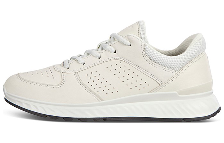 Ecco Cow Leather Low top Casual Shoes Women's White