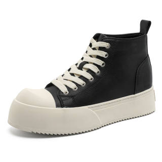 JETRAM Hidden Wedge 7 Cm High top Skateboard Shoes Men's