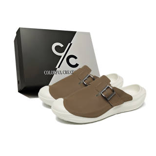 Colorful Creations EVA Quiet Odor Resistant Slip Resistant Closed Toe Slippers Men's Box