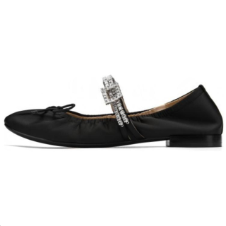 73Hours Glass Sea Block Heel Mary Jane Shoes 1CM Women's