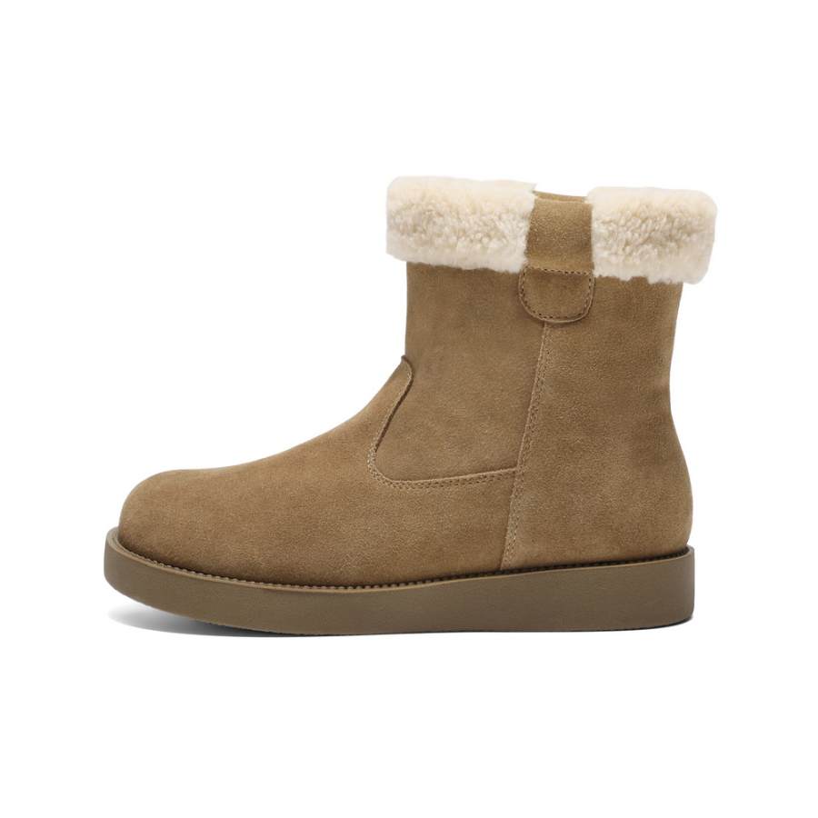 BELLE Cow Split Leather Thermal Abrasion Resistant Height Increasing Slip Resistant