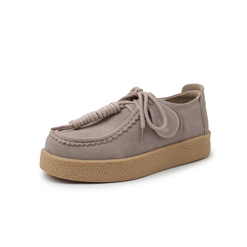 HONGYANGLIN Cow Suede Casual Shoes Women's