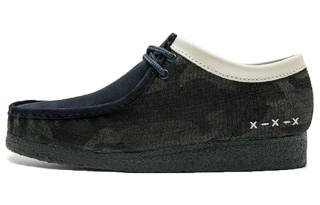 clarks Wallabee 'Sashiko Denim - Blue'