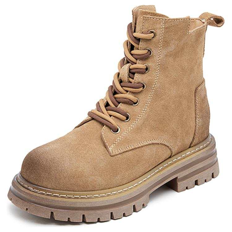 GIGIRYO Combat Boots Women's Army Green/Brown
