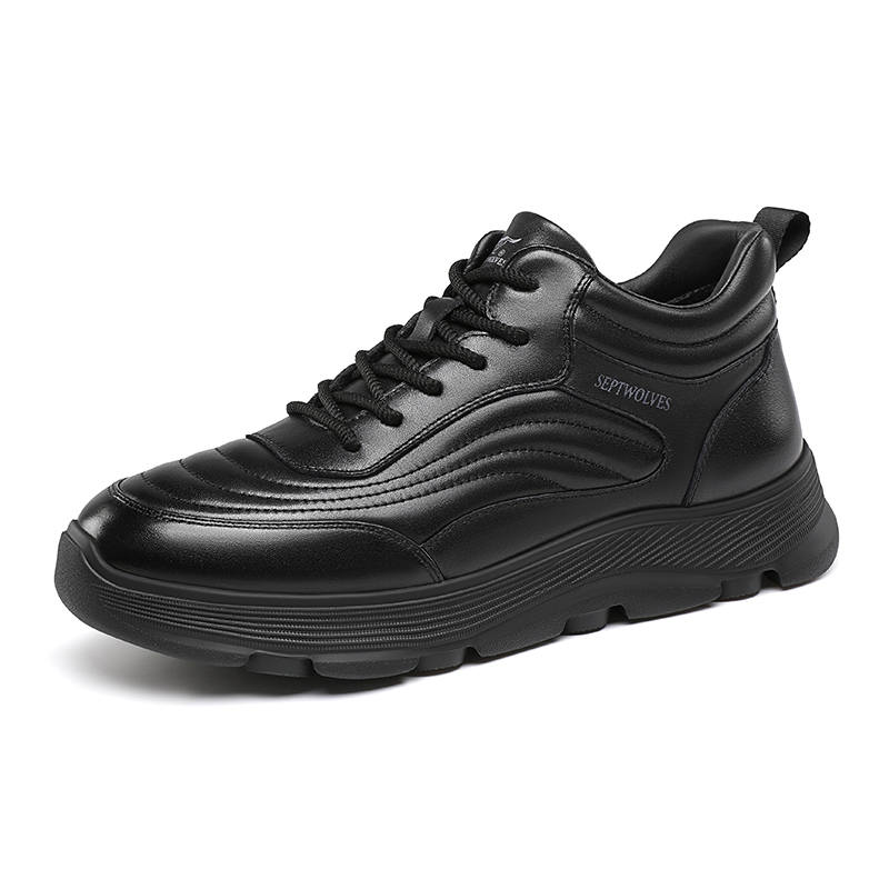 SEPTWOLVES Top Grain Cow Leather Low top Casual Shoes Men's HD