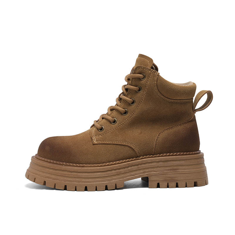 SEMIR Synthetic Leather Combat Boots 5cm Women's