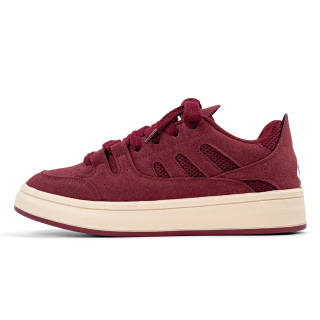Mengsai Abrasion Resistant Lightweight Wear resistant And Lightweight Low top Skateboard Shoes Men's Angora Red Box