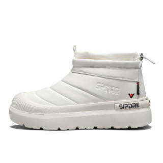 YALU Combat Boots Men's White/Yellow/Black