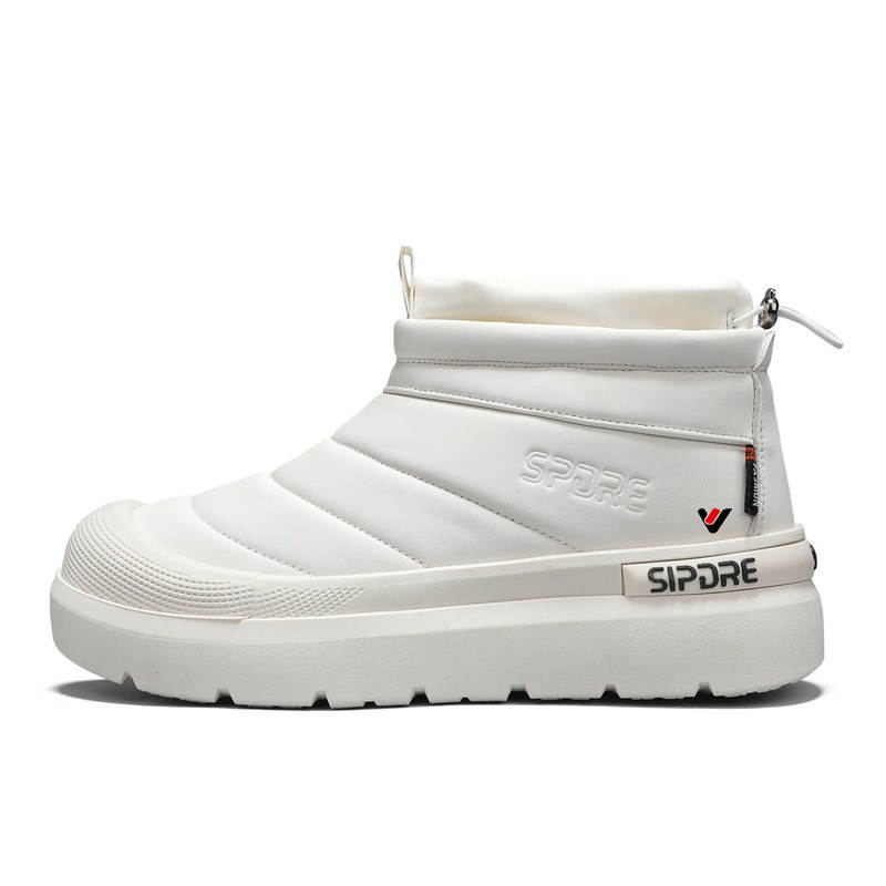 YALU Combat Boots Men's White/Yellow/Black
