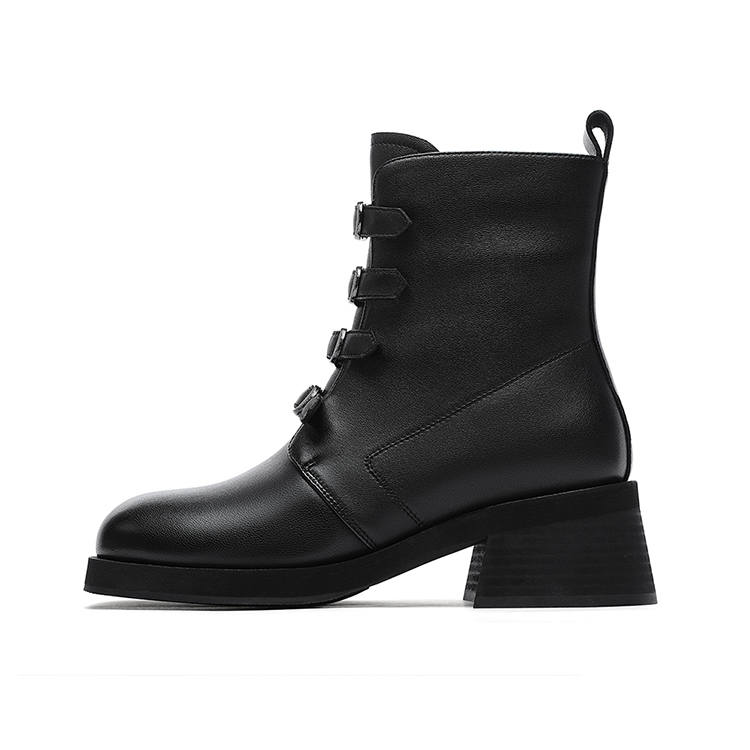 GOLDLION Short Combat Boots Women's