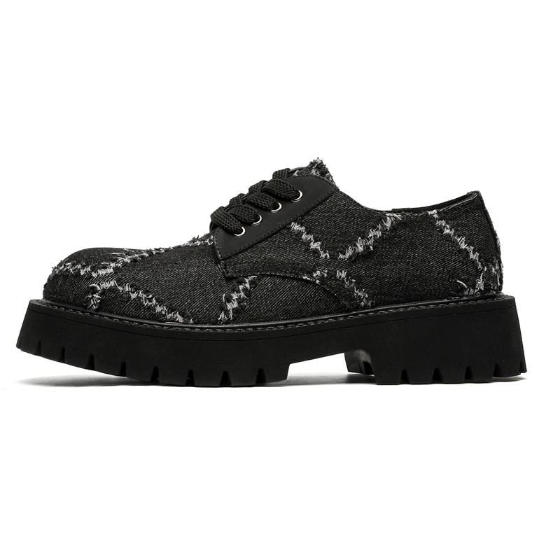 WEISHIBANGWEI WEISHIBANGWEI Microfiber Leather Low top Casual Shoes Unisex Black