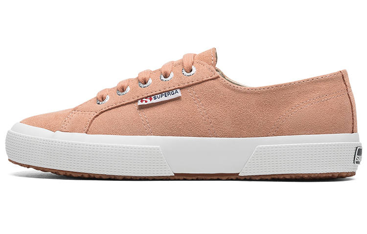 SUPERGA Skateboard Shoes Women's Low Top Flesh Pink