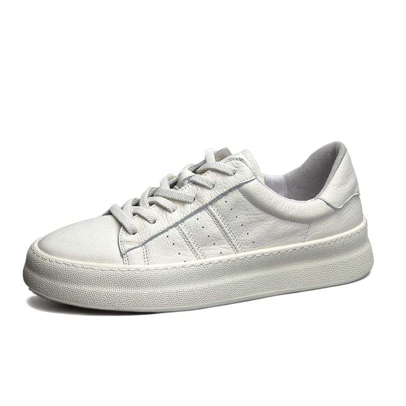 Devanro Devanro Top Grain Cow Leather Coverage Height Increasing Breathable Slip Resistant