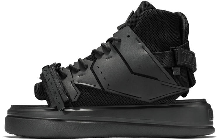 NORVINCY Soft Sole Hook and Loop Mid Top Beach Sandals Unisex