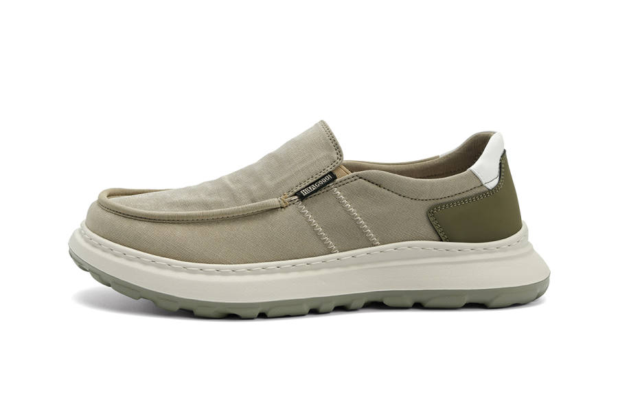 HLA Textile, Synthetic Leather Low top Casual Shoes Men's