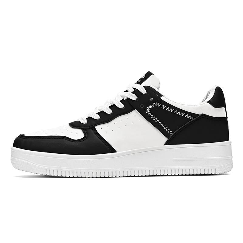GONGNIUMEILI Microfiber Leather Low top Skateboard Shoes Men's