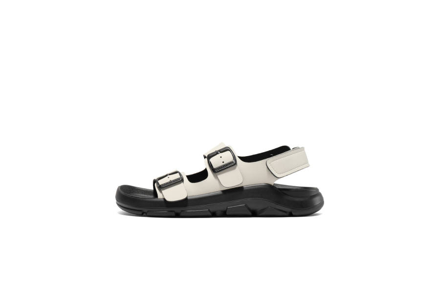 BELLE Beach Sandals Women's Ecru/Light Green/Orange