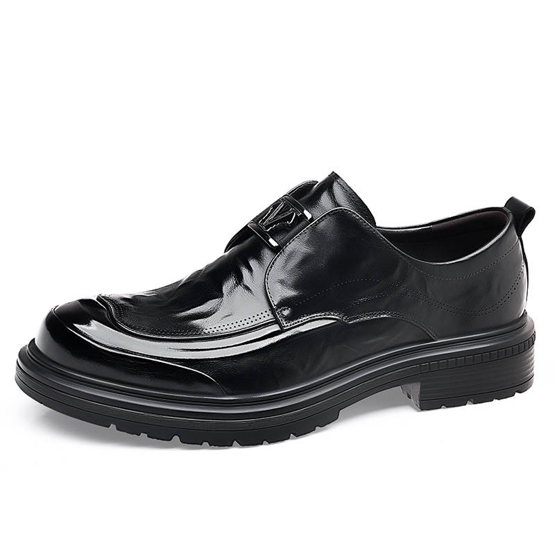 KACHILANG Casual Leather Shoes Men's Low Top