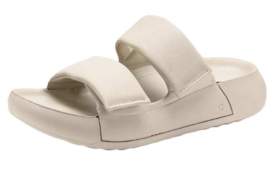 Ecco Ecco Slide Slippers Women's Lime Gray