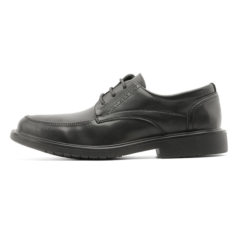 ZHENRAN Derby Shoes Nubuck Casual Leather Shoes Men's
