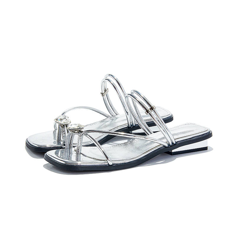 CHIBANG CHIBANG One Strap Sandals 1.5cm Women's