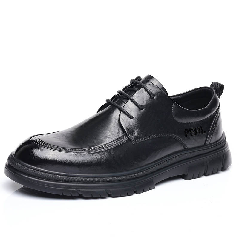 PEHL Top Grain Cow Leather Casual Shoes Men's