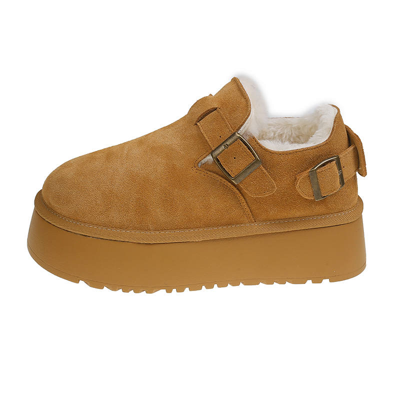 ANNAI Thermal Abrasion Resistant Vintage Versatile, Fleece Lined Comfortable Snow Boots Women's