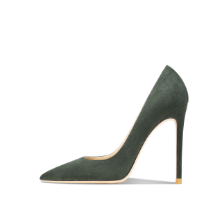 Siwei Suede Slim Heel High Heels Women's Jasper