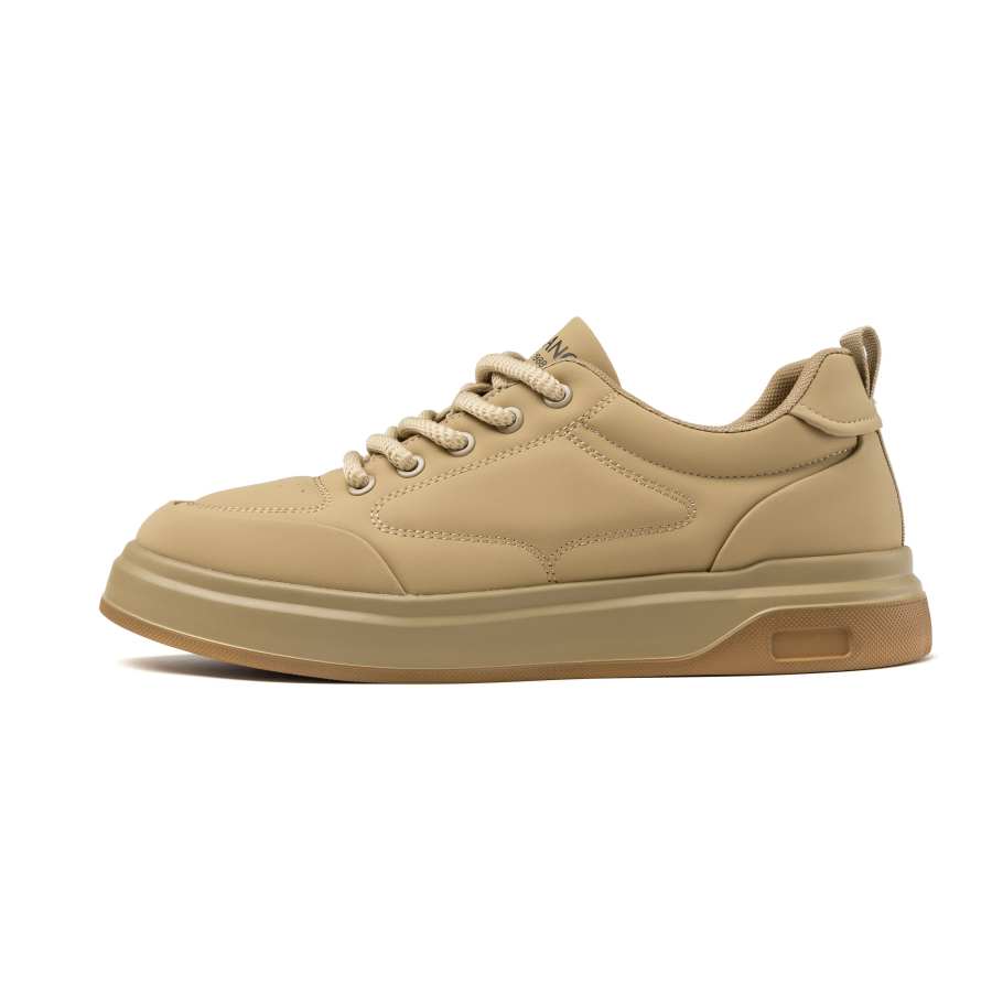 AOKANG Synthetic Leather Low top Skateboard Shoes Men's Apricot