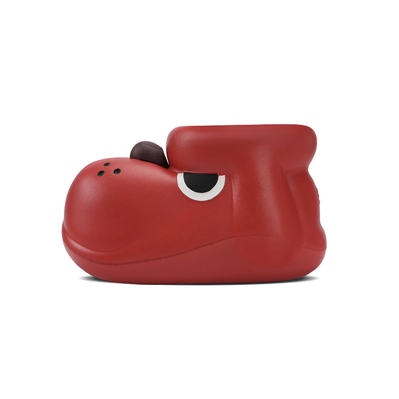 CHIKOKU Puppy Azee Is Cute. Ankle Boots Women's Red