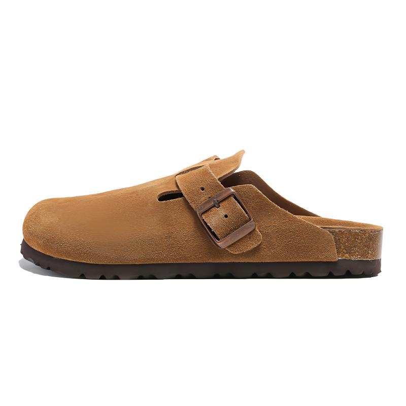 BOJUEMAO Rubber Sole Abrasion Resistant Slip Resistant Abrasion Resistant Slip Resistant Closed Toe Slippers Women's
