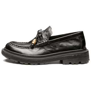 Brounvanm Top Grain Cow Leather Loafers Men's