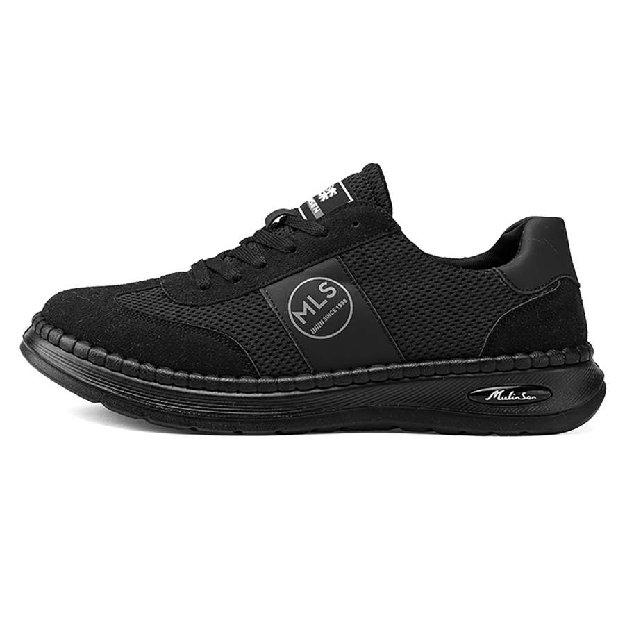 Mulinsen Textile, Synthetic Leather Fashion Breathable And Lightweight Low top Casual Shoes Men's