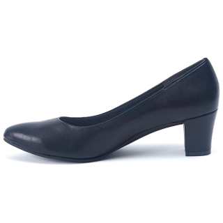 BAKERLOO Leather Chunky Heel High Heels 5CM Women's