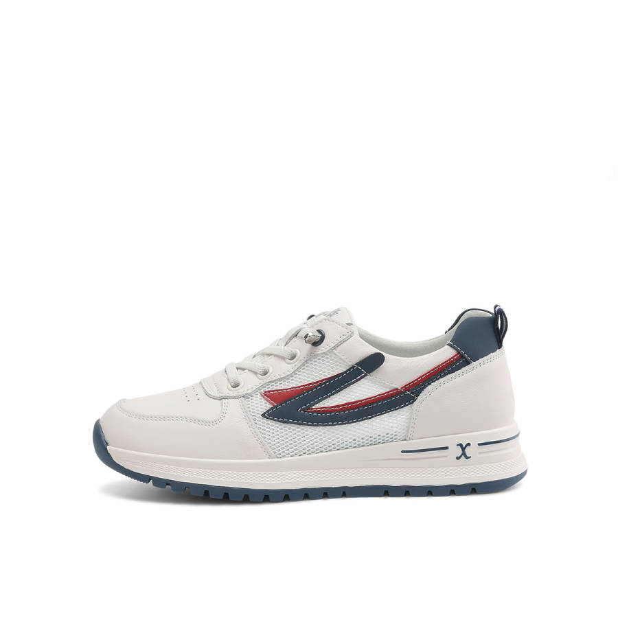 BOERDIQI Cow Leather Lightweight Breathable Lightweight And Breathable Low top Casual Shoes Women's