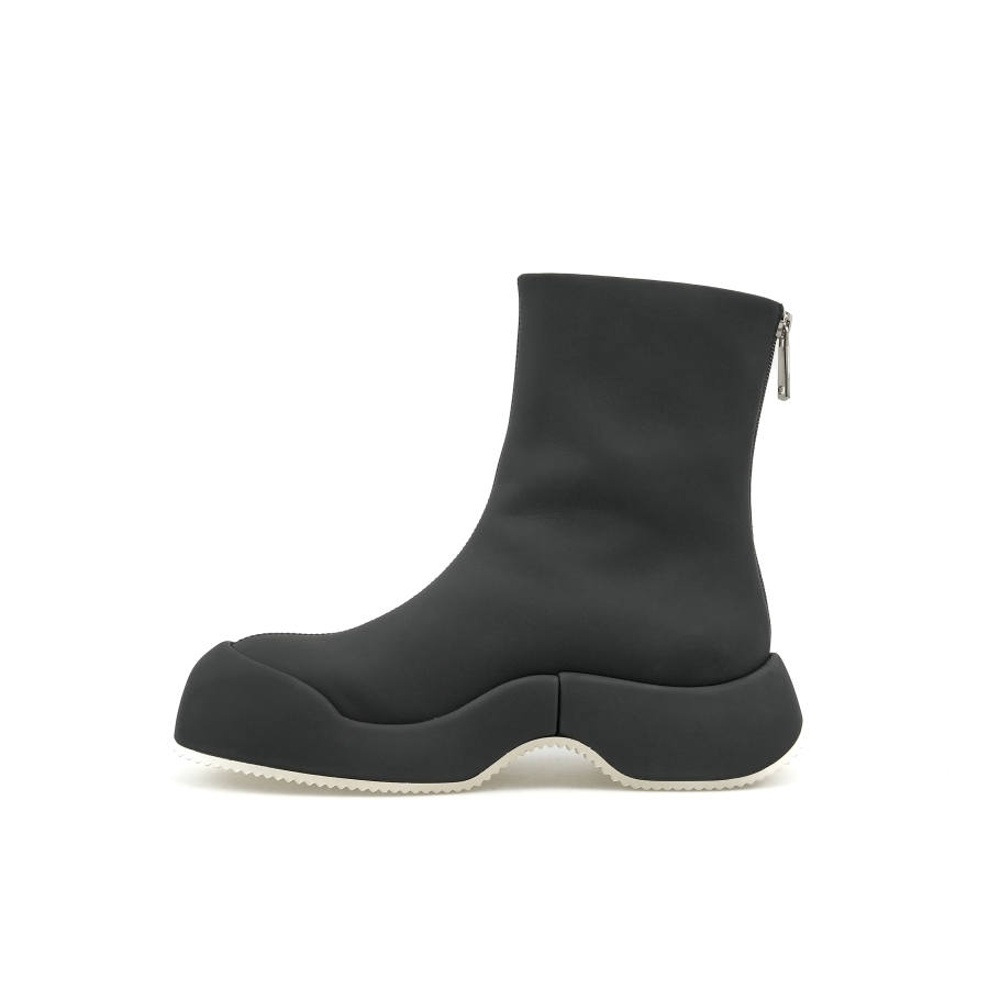 CORINNA DI MARSALA Cow Leather Ankle Boots 4.5cm Unisex