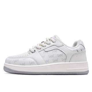 Lee Letter Versatile Shiro Shoes, Trendy Fashion Casual Low top Skateboard Shoes Men's