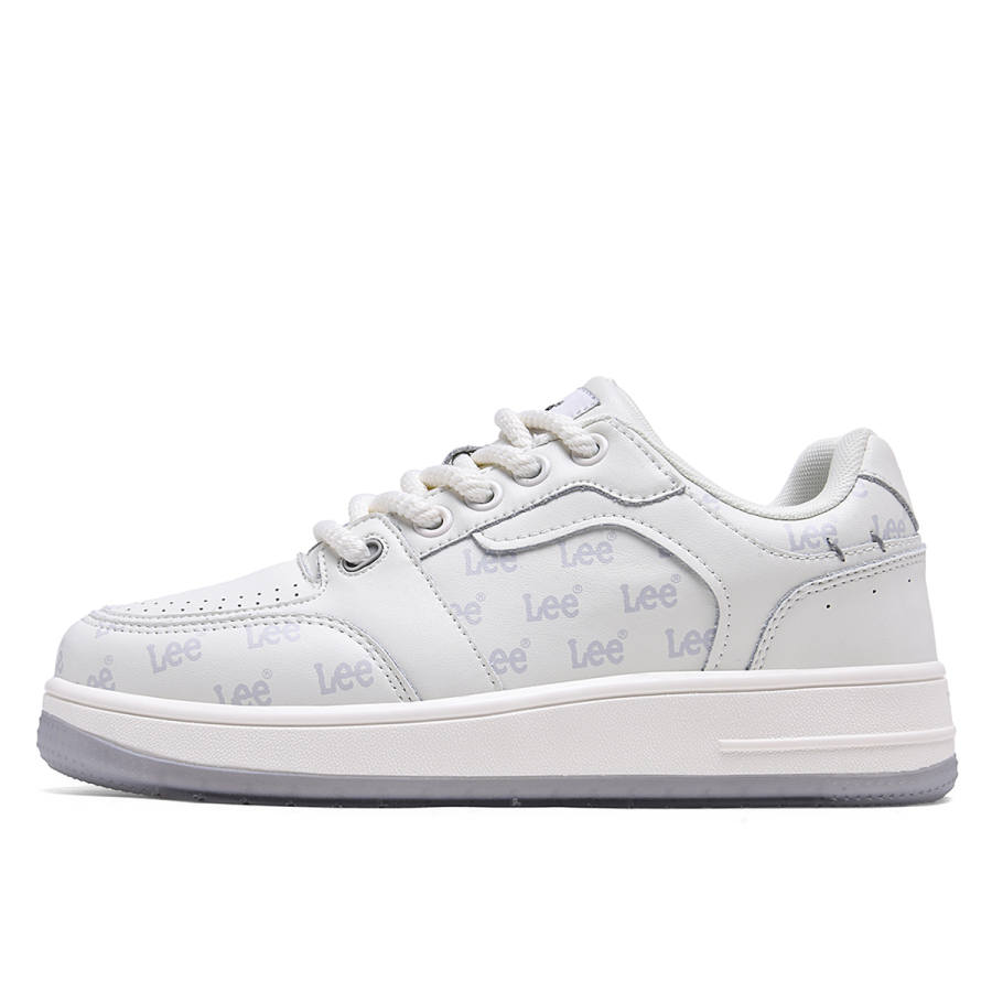 Lee Letter Versatile Shiro Shoes, Trendy Fashion Casual Low top Skateboard Shoes Men's