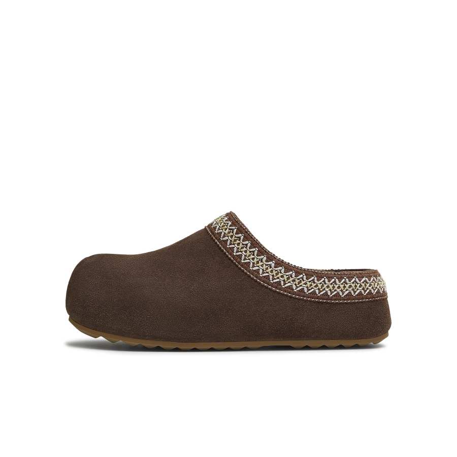 Teenmix Abrasion Resistant Closed Toe Slippers Women's Dark Coffee