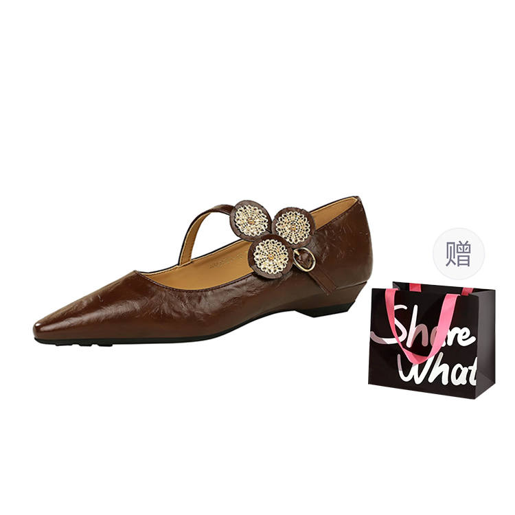BIGTREE BIGTREE Pu Mary Jane Shoes Women's