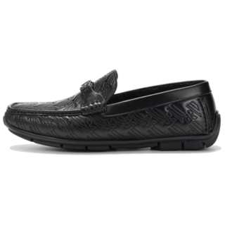 RARE Cow Leather Casual Shoes Men's Black