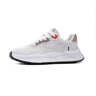 CAI CHI Microfiber Leather Low top Casual Shoes Unisex