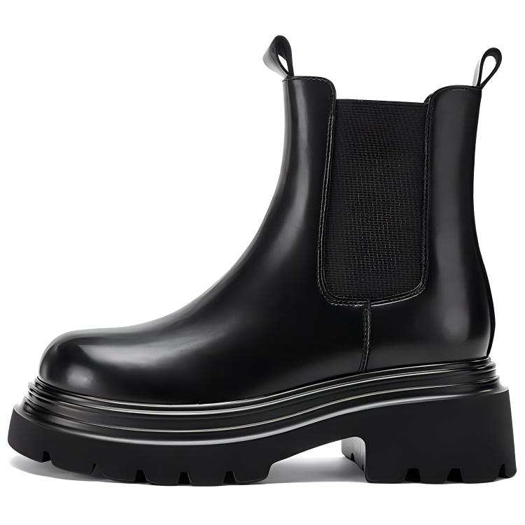 DAPHNE DAPHNE Short Chelsea Boots Women's Black
