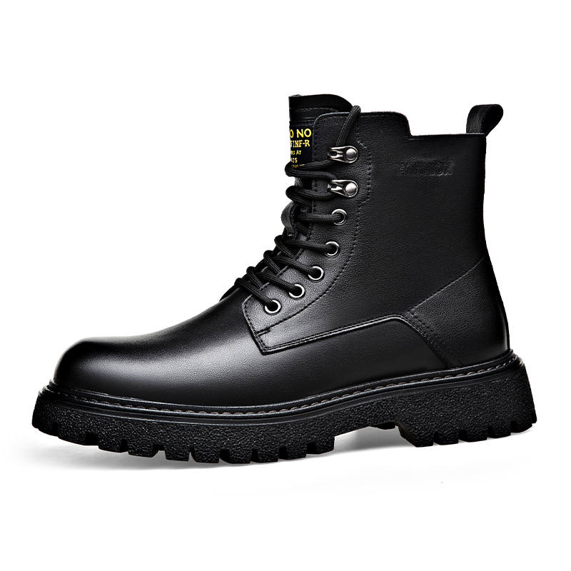 KAQIAODI Cow Split Leather Thermal Abrasion Resistant Cushioning Slip Resistant