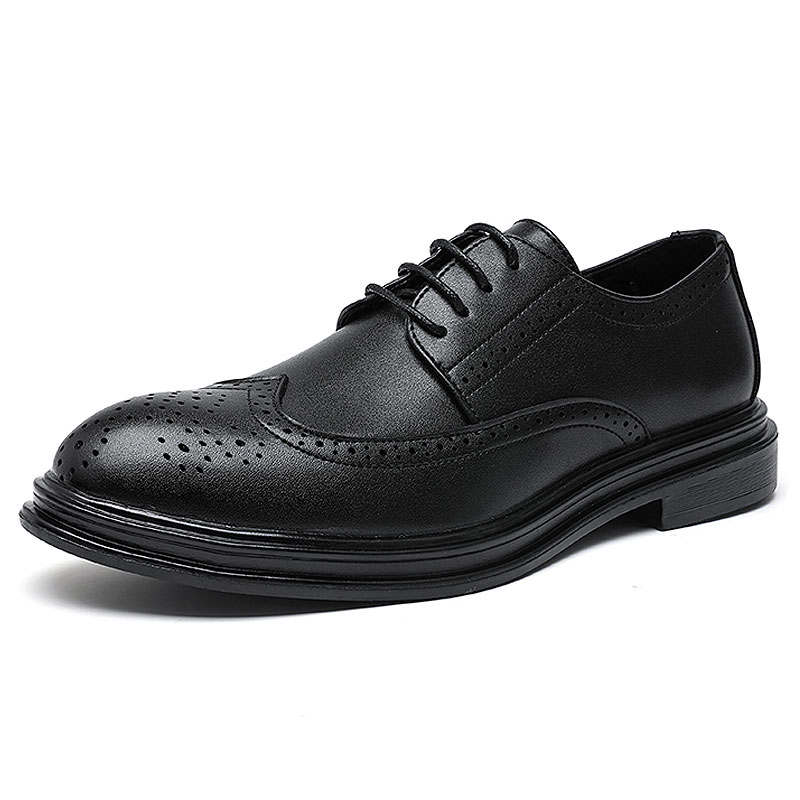 KAQIAODI Casual Leather Shoes Men's Low Top