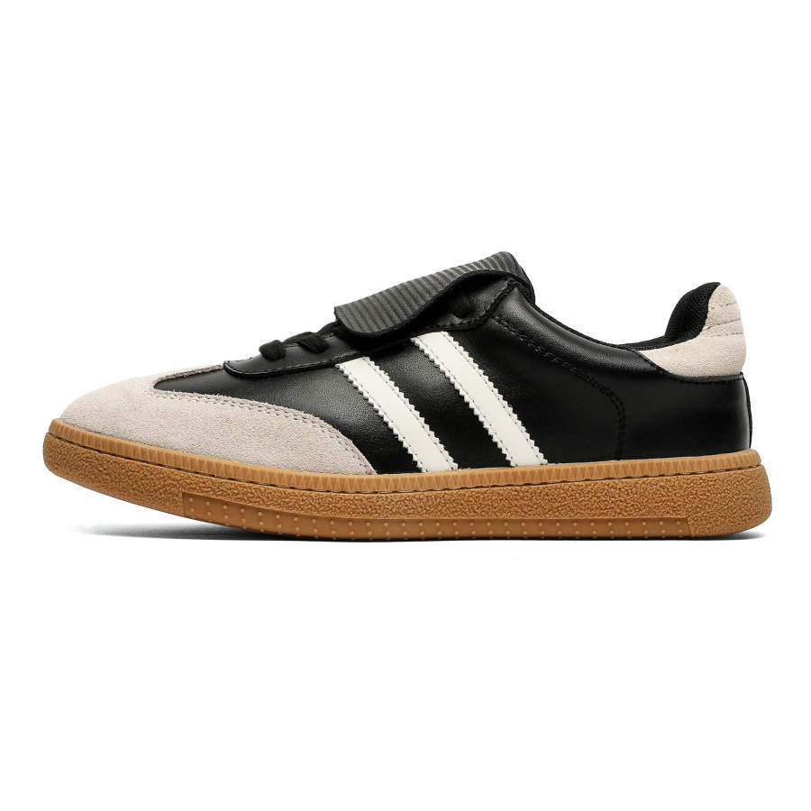 WEISHIBANGWEI Suede Slip Resistant Height Increasing Low top Skateboard Shoes Men's Black