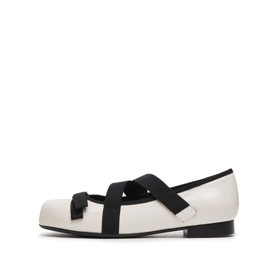 Staccato Ballet Movement Sheepskin Mary Jane Shoes Women's