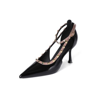 YAFEI XUANYU Microfiber Leather High Heels Women's